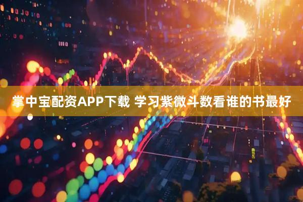 掌中宝配资APP下载 学习紫微斗数看谁的书最好